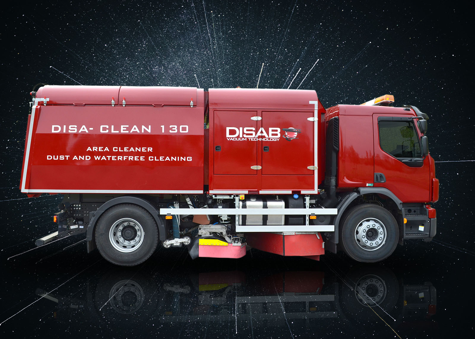 Disaclean water free sweeper